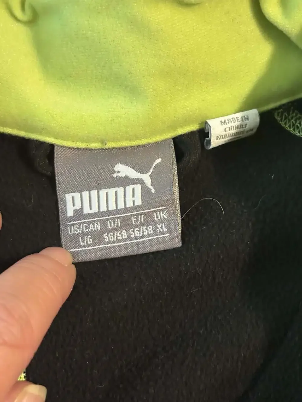 Puma quarter zip